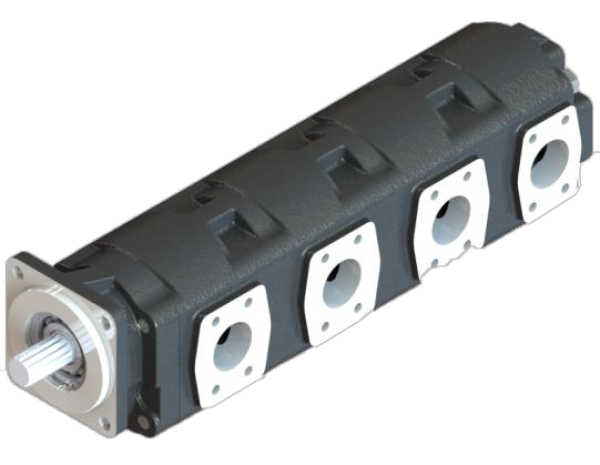 GP60 Gusseisen Zahnradpumpe (25-135cc)